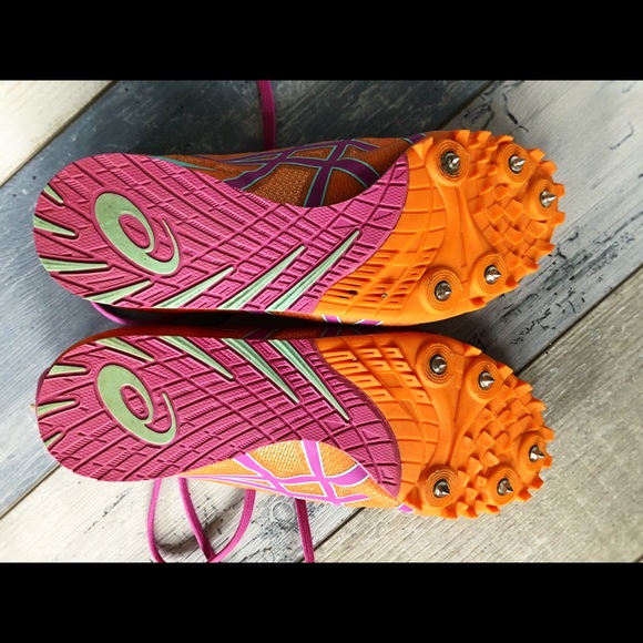 ASICS Long Distance Running Spikes Size 7 - Picture 5 of 6